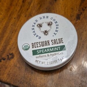 Savannah Bee Company Beeswax Salve Spearamint NEW
